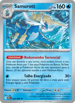 Samurott – Carta Pokémon TCG