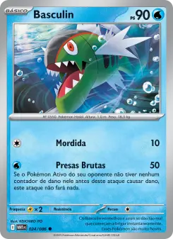 Basculin – Carta Pokémon TCG