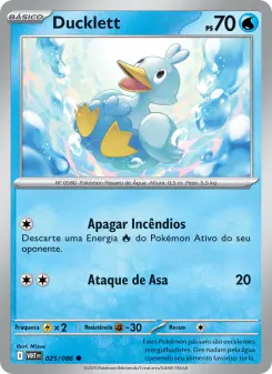Ducklett – Carta Pokémon TCG