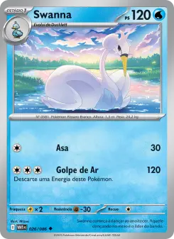Swanna – Carta Pokémon TCG