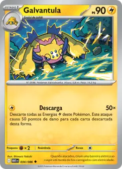 Galvantula – Carta Pokémon TCG