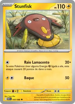 Stunfisk – Carta Pokémon TCG