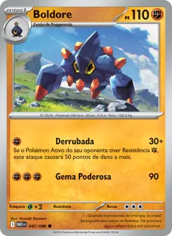 Boldore – Carta Pokémon TCG