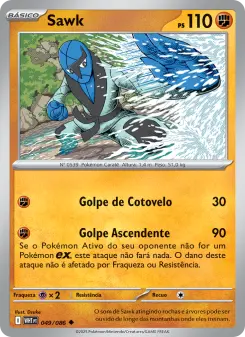 Sawk – Carta Pokémon TCG