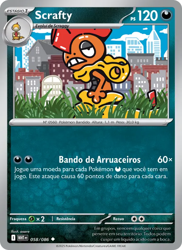 Scrafty – Pokémon TCG