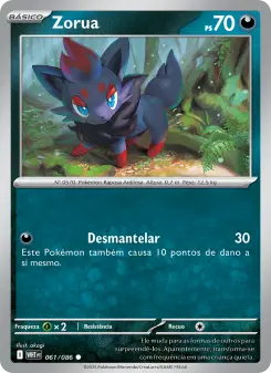 Zorua – Carta Pokémon TCG