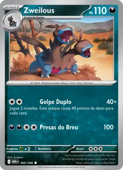 Zweilous – Carta Pokémon TCG