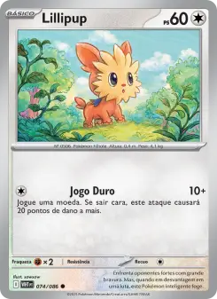 Lillipup – Carta Pokémon TCG