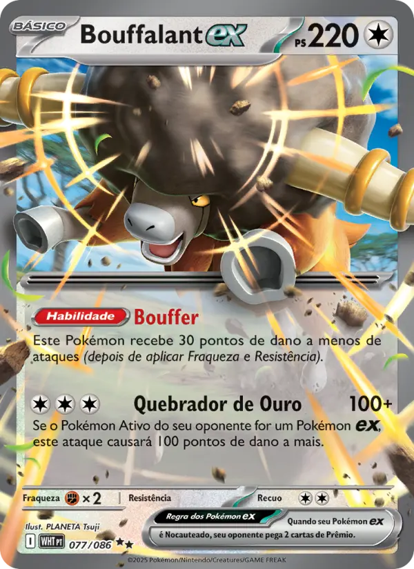 Bouffalant ex – Pokémon TCG