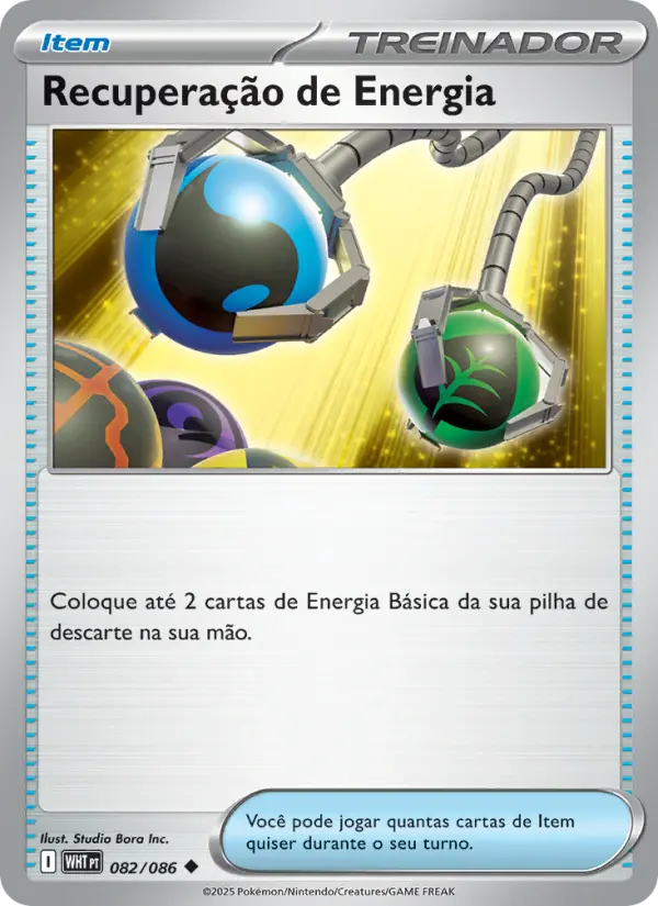 Recuperação de Energia – Pokémon TCG