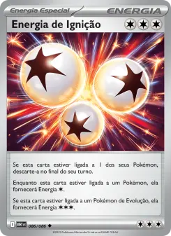 Energia de Ignição – Carta Pokémon TCG
