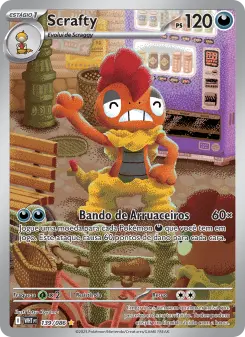 Scrafty – Carta Pokémon TCG