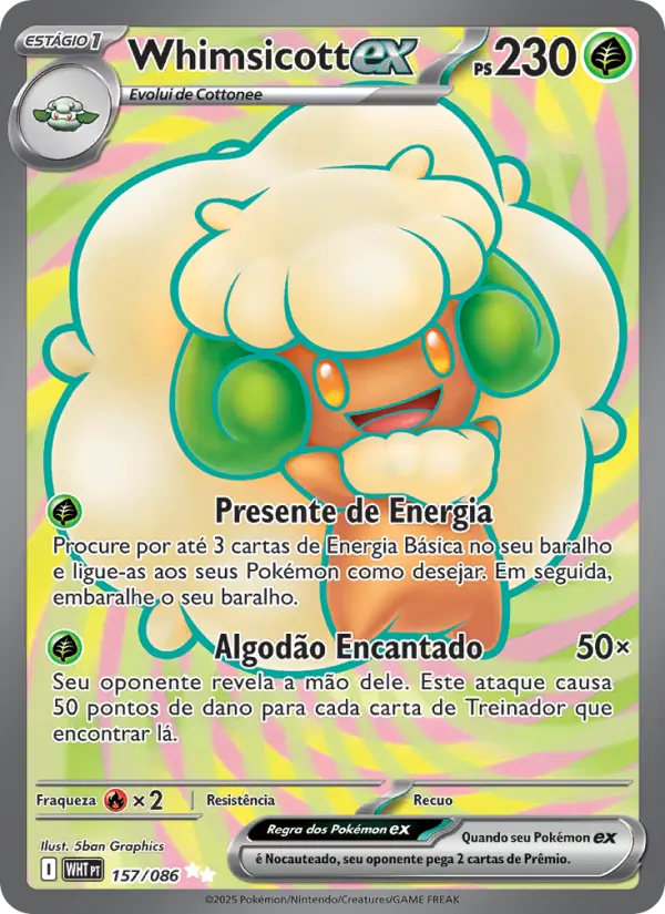 Whimsicott ex – Pokémon TCG