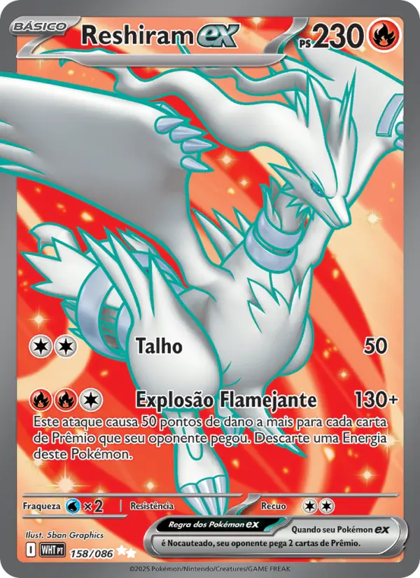 Reshiram ex – Pokémon TCG
