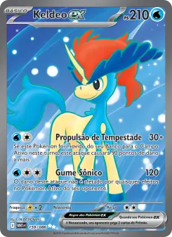 Keldeo ex – Carta Pokémon TCG