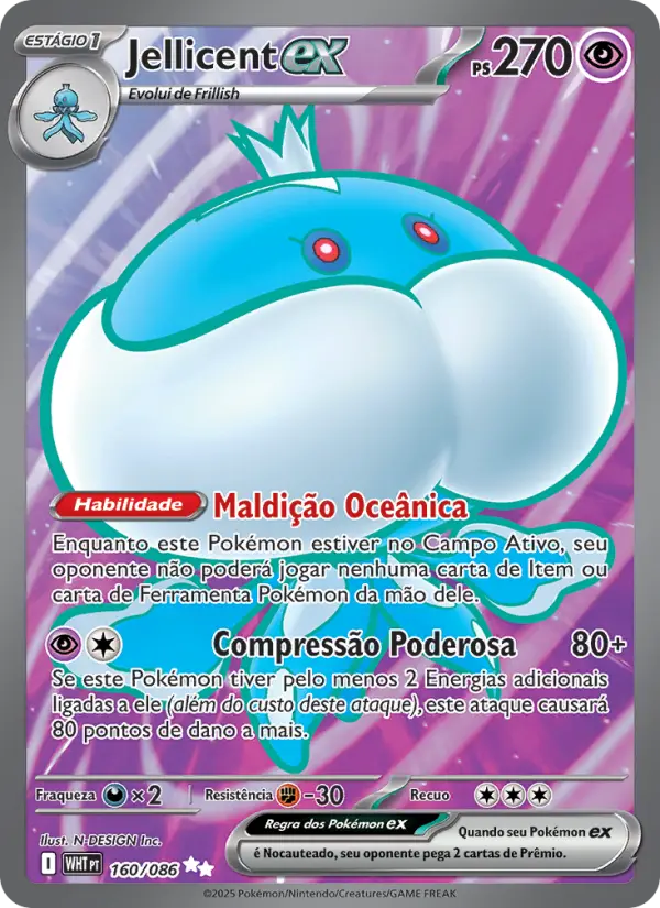 Jellicent ex – Pokémon TCG