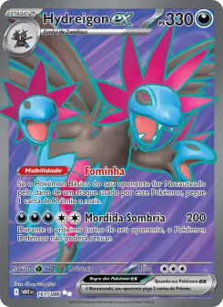 Hydreigon ex – Carta Pokémon TCG