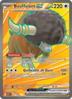 Bouffalant ex – Carta Pokémon TCG