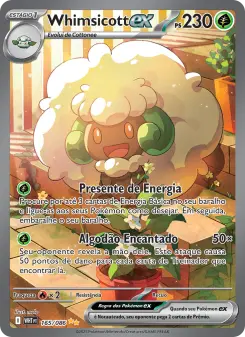 Whimsicott ex – Carta Pokémon TCG