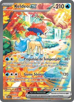 Keldeo ex – Carta Pokémon TCG
