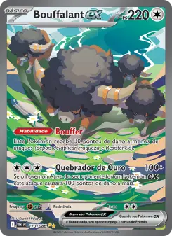 Bouffalant ex – Carta Pokémon TCG