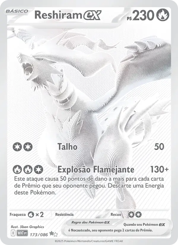 Reshiram ex – Pokémon TCG