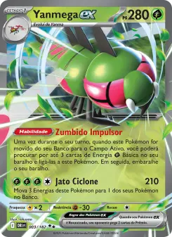Yanmega ex – Carta Pokémon TCG