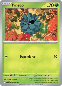 Pineco – Carta Pokémon TCG