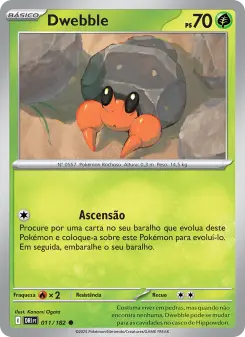 Dwebble – Carta Pokémon TCG