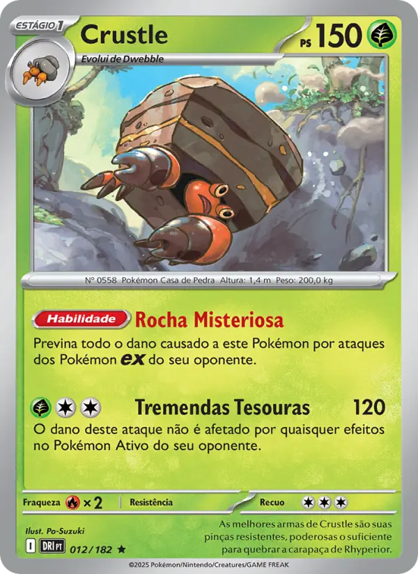 Crustle – Pokémon TCG
