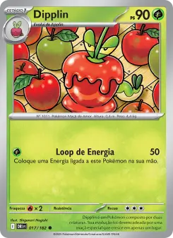 Dipplin – Carta Pokémon TCG