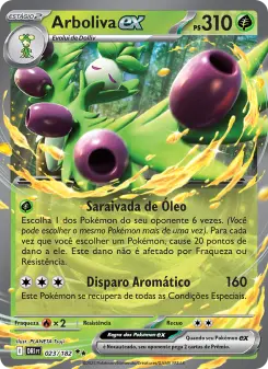 Arboliva ex – Carta Pokémon TCG
