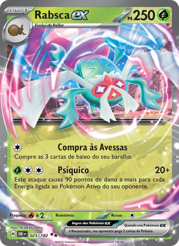 Rabsca ex – Pokémon TCG
