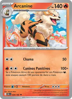 Arcanine – Carta Pokémon TCG
