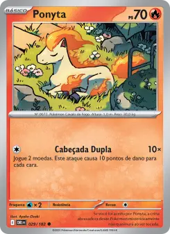 Ponyta – Carta Pokémon TCG