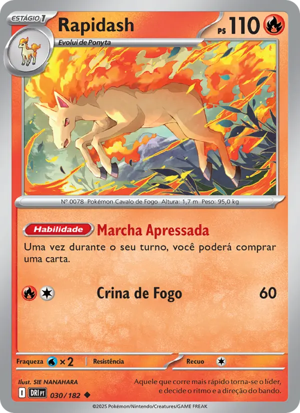 Rapidash – Pokémon TCG