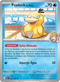Psyduck da Misty – Carta Pokémon TCG