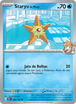 Staryu da Misty – Carta Pokémon TCG