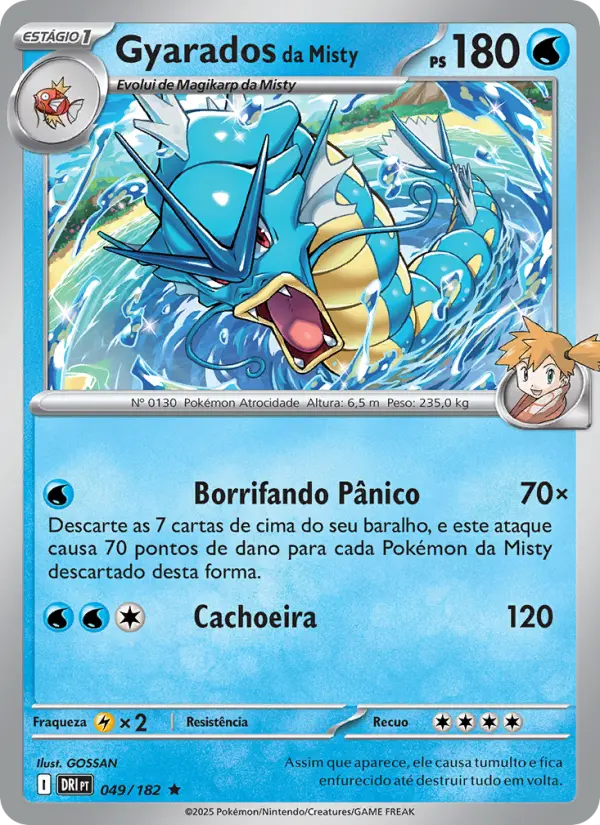 Gyarados da Misty – Pokémon TCG