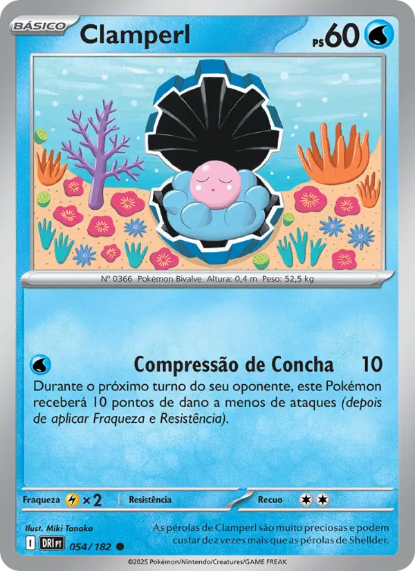 Clamperl – Pokémon TCG