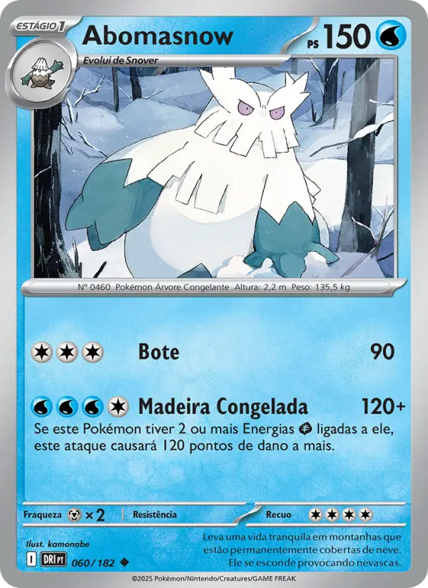 Abomasnow – Pokémon TCG