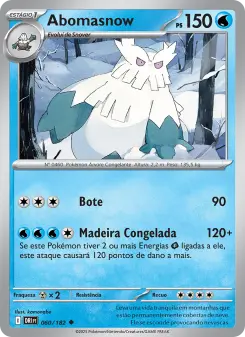 Abomasnow – Carta Pokémon TCG