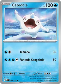 Cetoddle – Carta Pokémon TCG