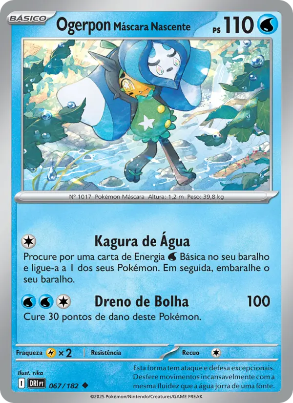 Ogerpon Máscara Nascente – Pokémon TCG