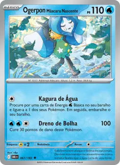 Ogerpon Máscara Nascente – Carta Pokémon TCG