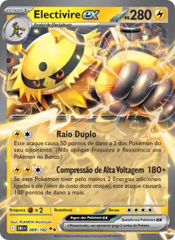 Electivire ex – Carta Pokémon TCG