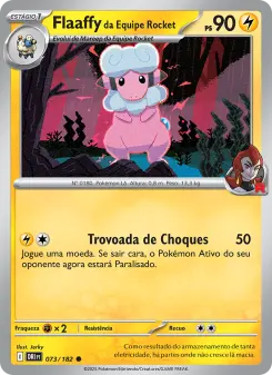 Flaaffy da Equipe Rocket – Carta Pokémon TCG