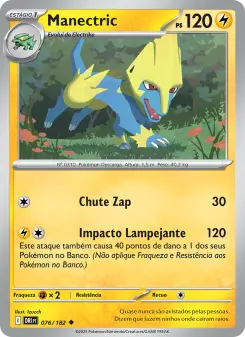 Manectric – Carta Pokémon TCG