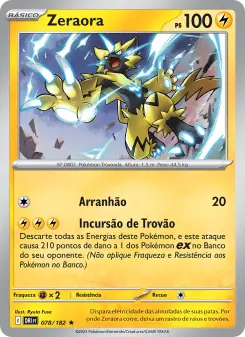 Zeraora – Carta Pokémon TCG