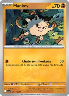 Mankey – Carta Pokémon TCG